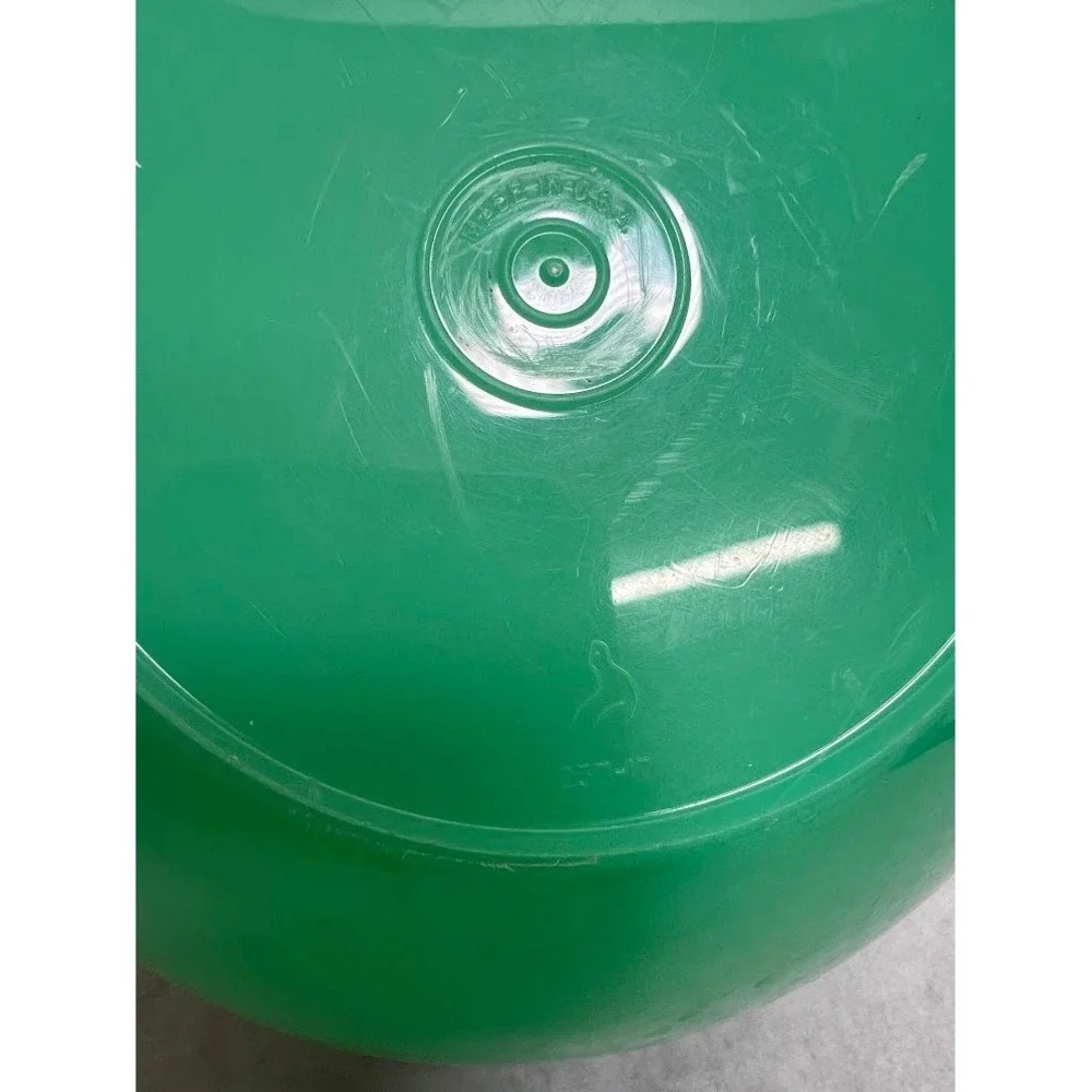 Vintage Tupperware Green Round Storage Bowl with Lid 237-17 Made in USA